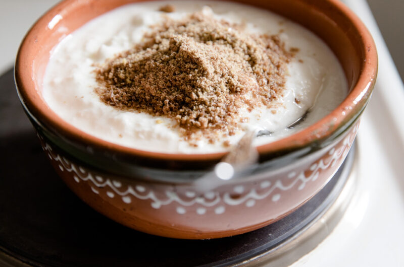 Fermented Milk With Flaxseeds